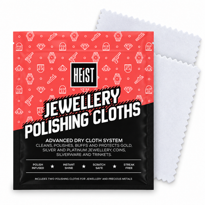 Heist Jewellery Polishing Cloths [2 Pack]